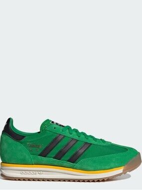 Adidas Sl 72 Rs Green Suede Sneakers